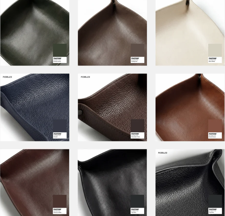 Openhouse Leather Valet Tray