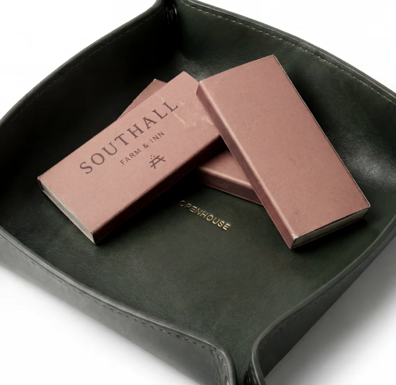 Openhouse Leather Valet Tray